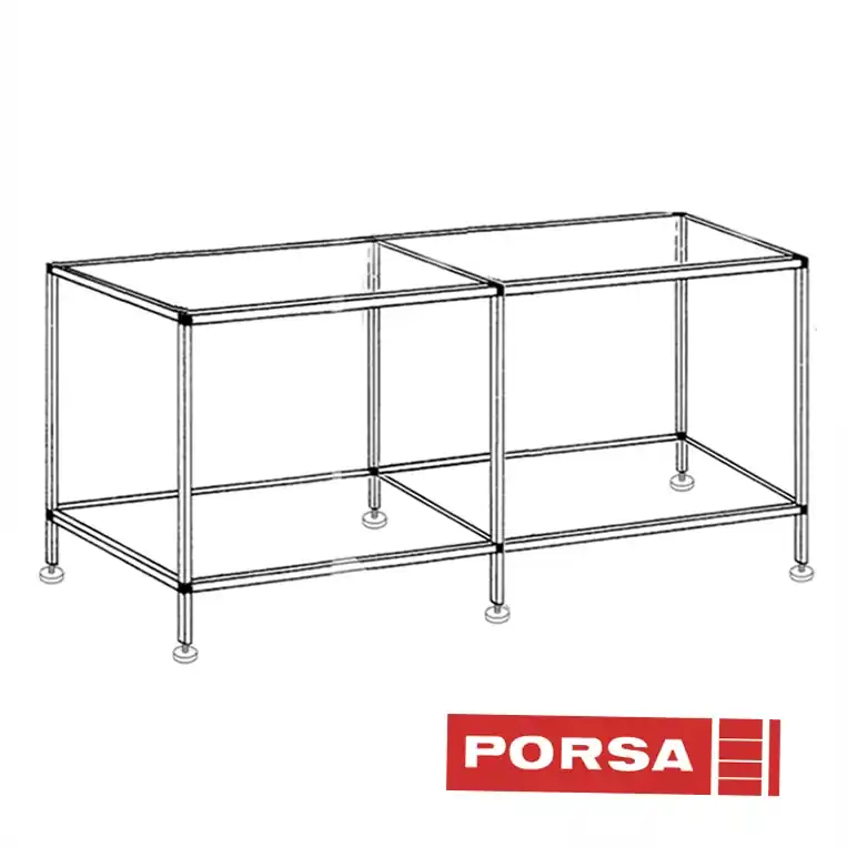 Porsa sort akvariebord 400 liter | Kundernes favorit