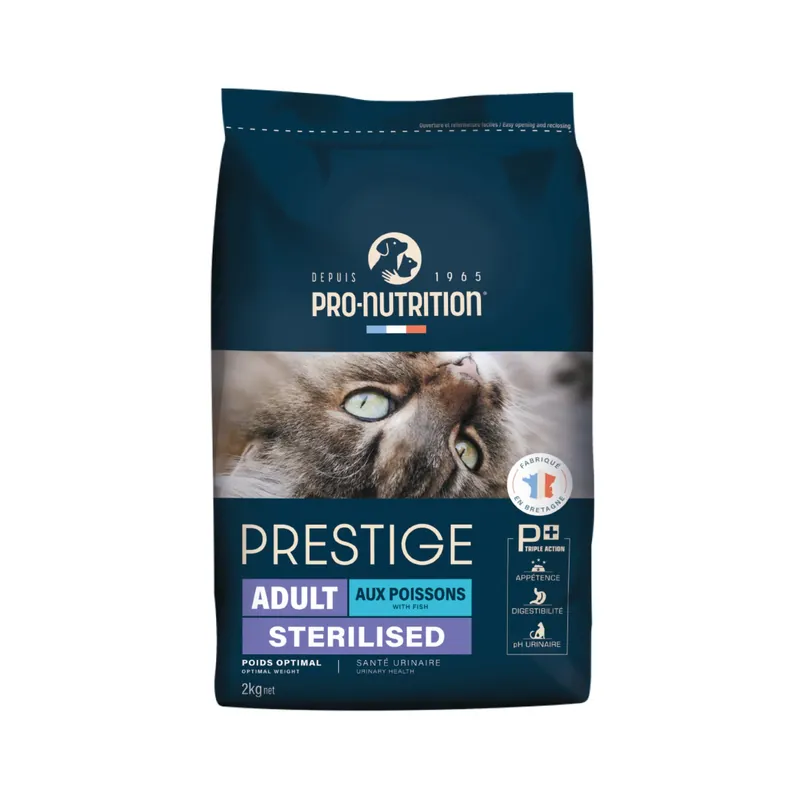 Nedsat pris - Prestige Cat Adult Sterilised - Fish - 10 kg